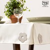 com-four® 8 x Tablecloth Weights Stainless Steel Magnetic Table Cloth