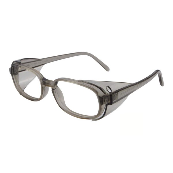 ProEyes 10 - Gafas de lectura progresivas con protección lateral protectora, 0 Power on Top Lens (gris, 200 x)