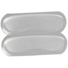 BERGAL Women's Anti-Slip Invisible Heel Pad Cushion, clear