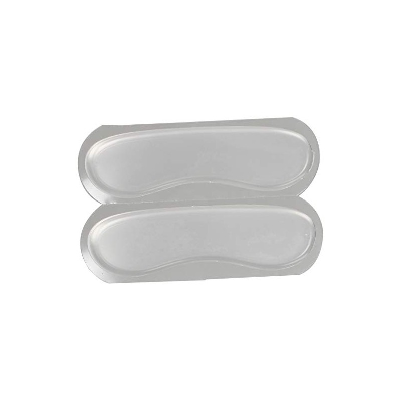 BERGAL Women's Anti-Slip Invisible Heel Pad Cushion, clear