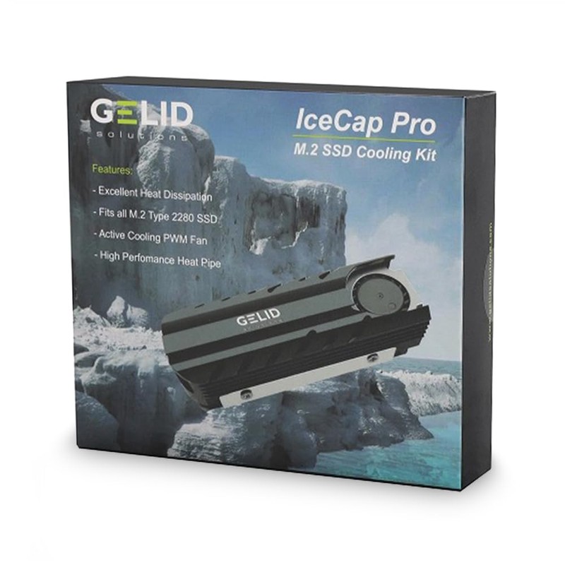Gelid Solutions Icecap PRO M.2 SSD, Suitable for all M.2