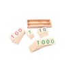 Adena Montessori Materials-Small Wooden Number Cards with Box (1-9000)