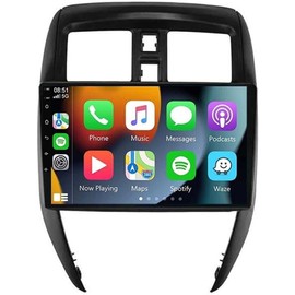 2+32GB for Nissan Versa Sedan Radio 2015-2019 Android 13 Car Stereo 10.1" Touchscreen Wireless Carplay Android Auto DSP Bluetooth GPS Navigation FM with Free Reverse Camera