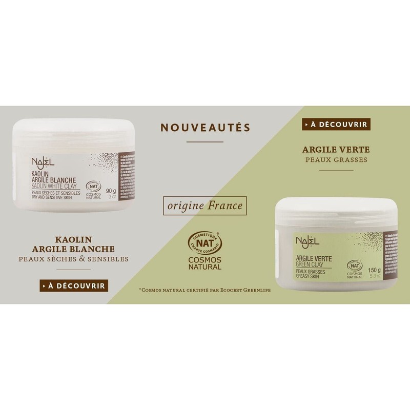 Witte Klei Masker Poeder 90 g