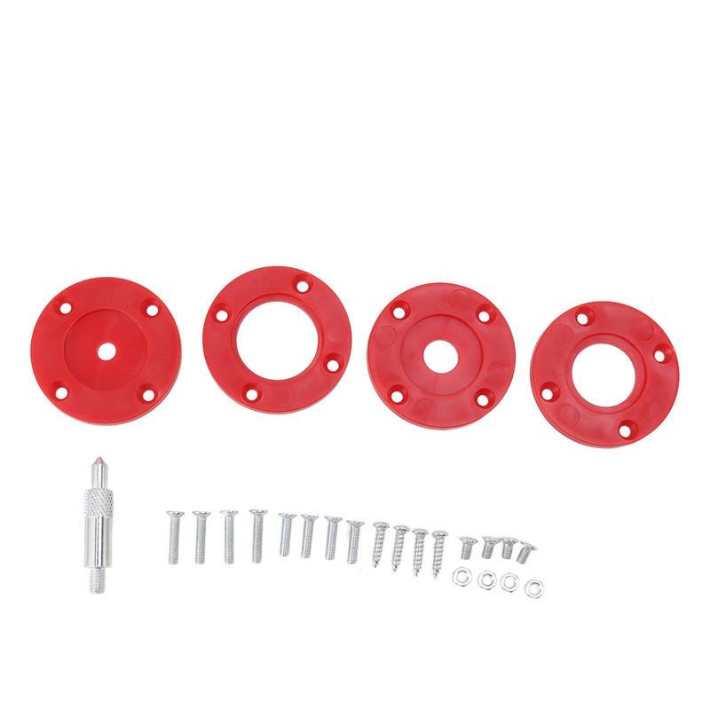 Router Table Insert Plate Woodworking Aluminum Router Plate with 4