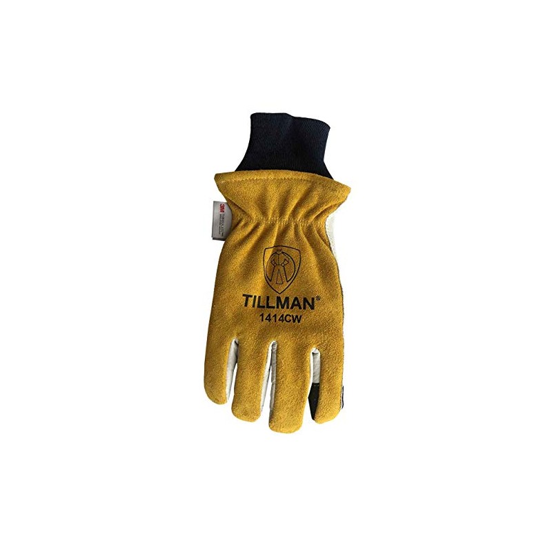 Tillman 1414CW Top Grain Cowhide Winter Drivers Gloves, Large