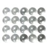 20 Pcs 10mm Clear Glass Marbles Solid Marble Beads Marbles