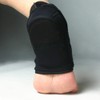 Kendoya W Guard Heel Canvas Black Kendo Double Guard Heel
