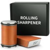 Rolling Knife Sharpener Kit,Knife Sharpener Tool,15 & 20 Degree Sharpening