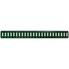 Keeper - 4’ Heavy Duty Horizontal E-Track, Green