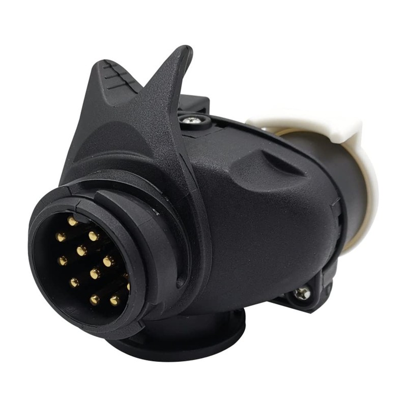 VOANZO Trailer Plug Adapter 13 Pin to Dual 7 Pin