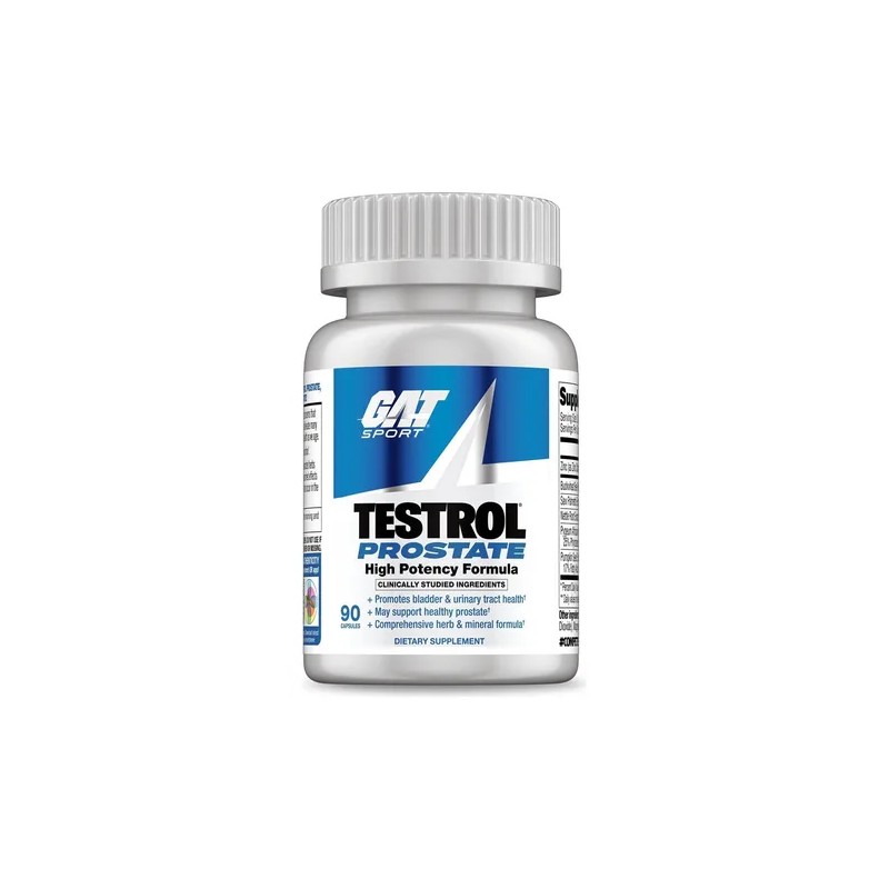 Testrol Prostata Gat Sports 90 Caps Sabor Sin Sabor