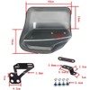 OBEST Universal Motorcycle Scooter TYPE2 Smoke Visor Hand Guard Handle