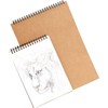 2pcs Sketch Pad Sketchbooks Art Supplies Hardback Sketch Book Spiral