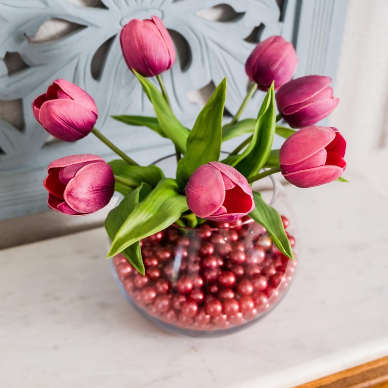 Galashield Marbles for Vases | Glass Marbles Bulk Vase Fillers