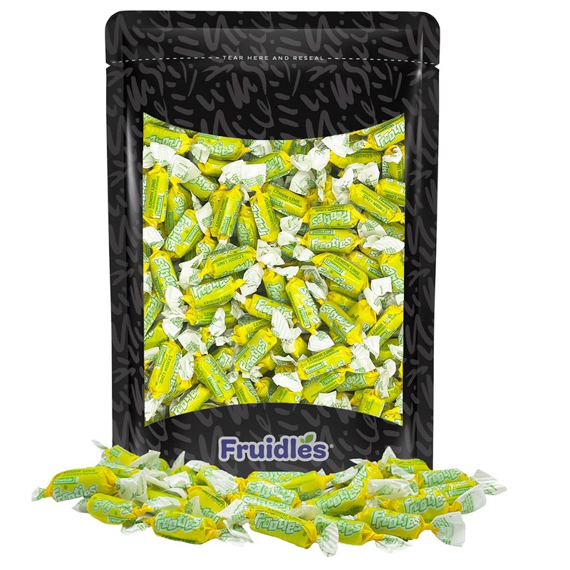 Fruidles Tootsie Roll Original Lemon Lime Twist Midgees, Peanut-Free, Gluten-Free,