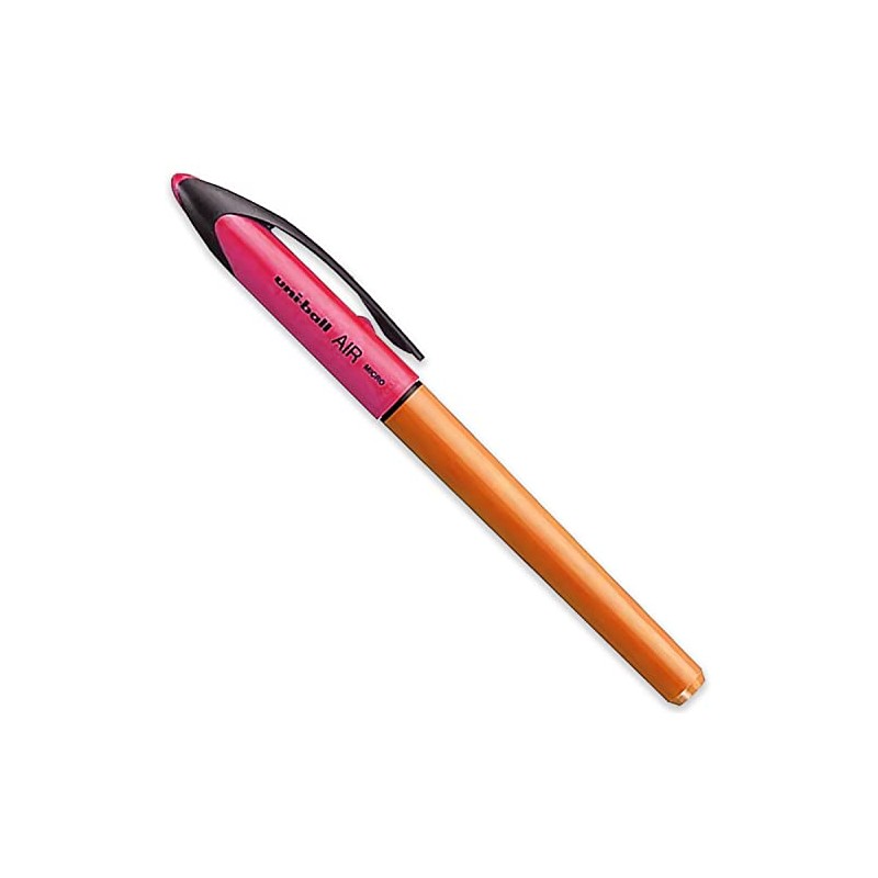 uni-ball Air – 0.5mm Rollerball - Orange Barrel - Black