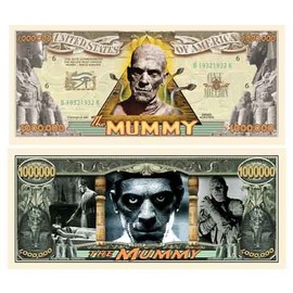 American Art Classics The Mummy Million Dollar Bill - (Pack of 5)