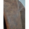 NAT Leathers | Brown Distressed Crazy Horse Oily Faux Vegan