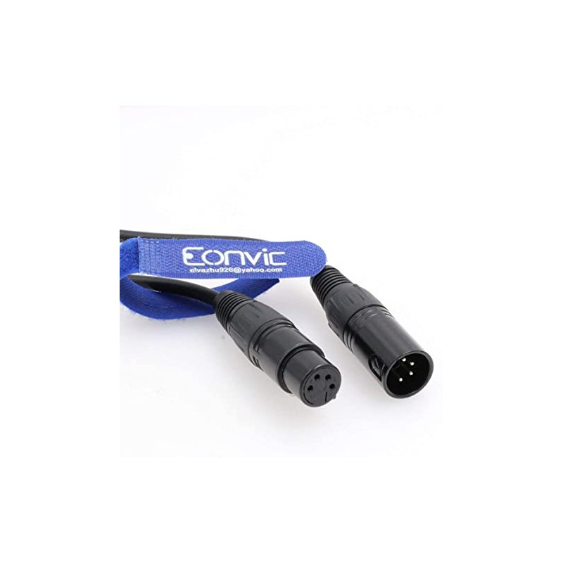 Eonvic XLR Microphone Cable, 4 Pin XLR Male to Female