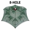 Portable Folding 6/8/16/20 Hole Automatic Fishing Trap for Fish, Shrimp