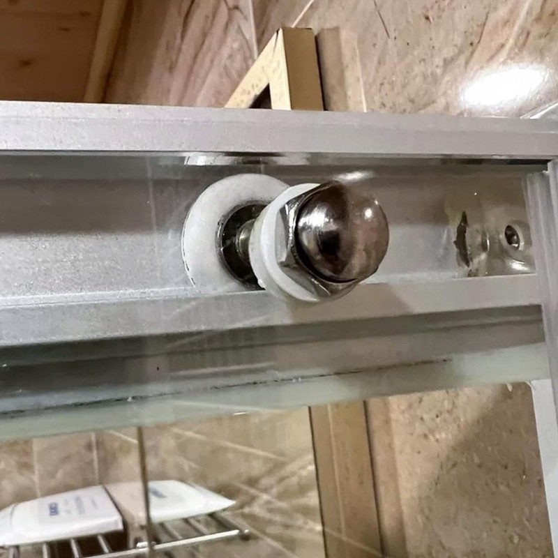 ANBOO 25mm Replacement Sliding Door Rollers 4pcs Replacement Glass Door