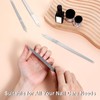 FNANJWQ 4 Pcs Diamond Deb Nail File Metal Nail File,