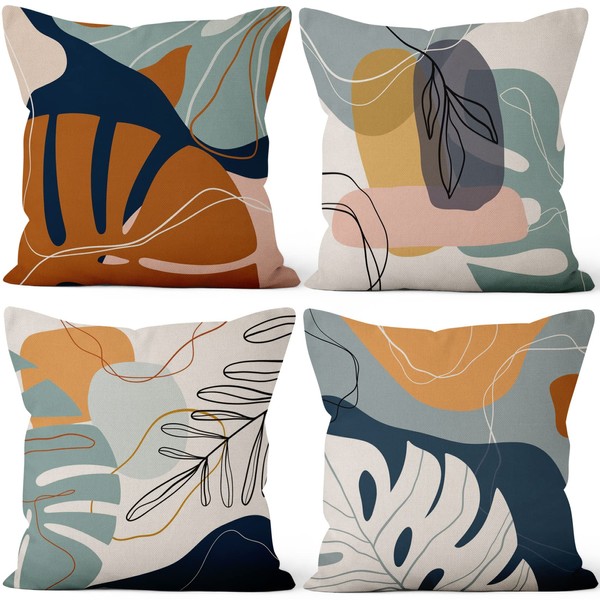 Aoihrraan 41 x 41 cm, Set of 4 Decorative Boho