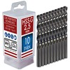 WELIQU HSS-G Twist Drill Bit Diameter 2.5 mm Ground Self-Centering