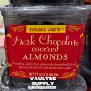 Trader Joe’s Dark Chocolate Covered Almonds 2 Pack 16 oz
