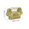 M METERXITY Retro Padlock - Boxes Padlock Chinese Age Style