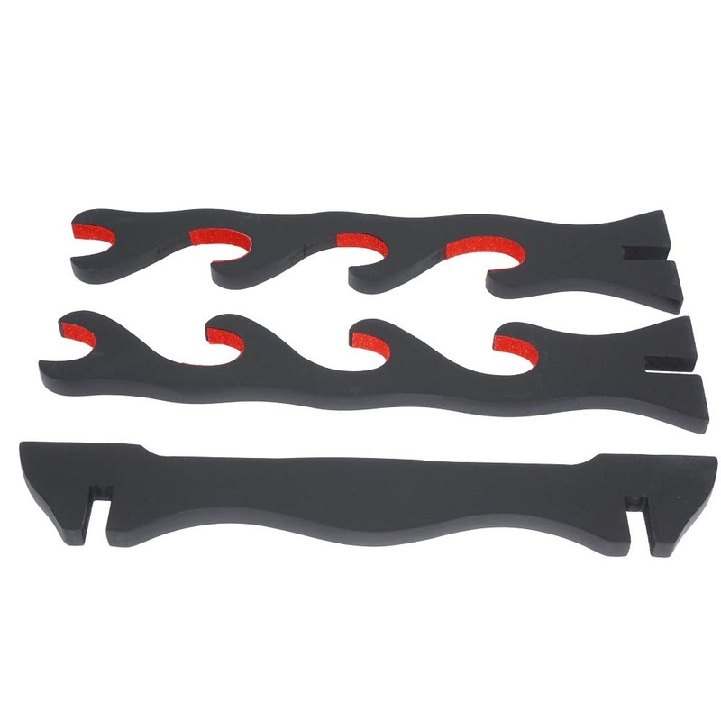 Eforlife Velvet Padded Sword Stand Display Samurai Sword Katana Wakizashi
