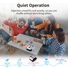 BIFTU Automatic Card Shuffler with Dual Modes, Rechargeable 1-2 Deck