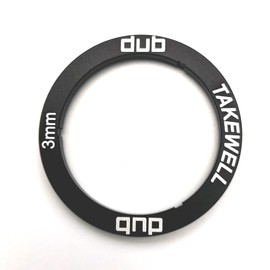 takewell Spacer für Sram Dub Road V3 Innenlager, Aluminium, 1 Stück, Größe: 3 mm