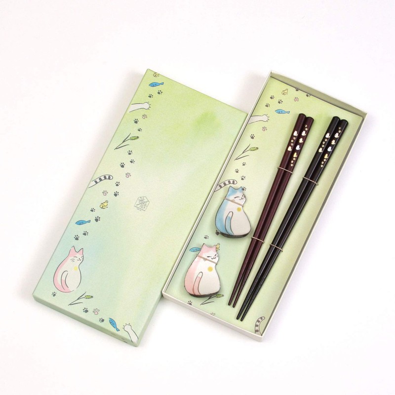 S-86130 Dishwasher Safe Couple Chopsticks, Natural Wood, Pair Set, 9.1