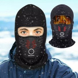 Unbranded Winter Balaclava Fleece Full Face Mask Thermal Windproof Ski Mask for Men Women