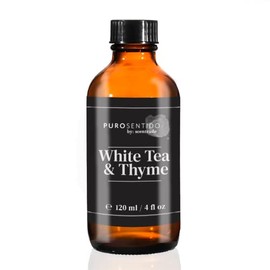 The scent of Comfort for Puro Sentido By: Scentade, White Tea and Thyme fragrance oil: enjoy floral fragrance oil and fresh air