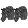 2 Sets Modern Stylish Cabinet Handles Zinc Alloy Waterproof Horse