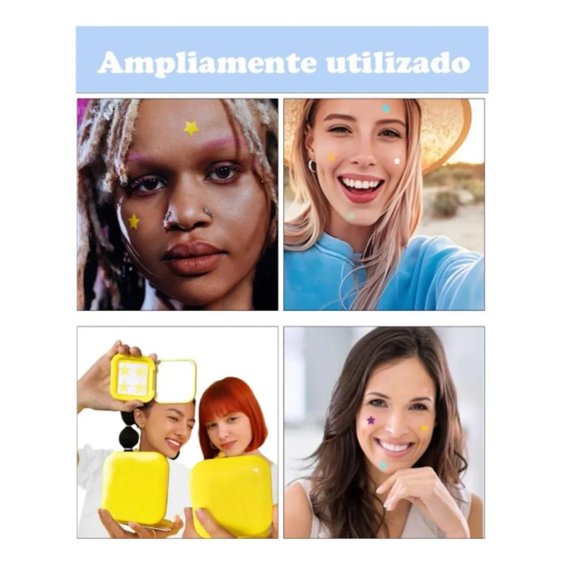 Pimplel Patch Parches Acné Espinillas Granos Cara Facial Todo Tipo