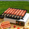 8 Grids Sausage Grilling Pan Prevent Stick Thickened Aluminum Plate