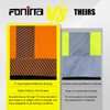 FONIRRA 3 Pack Safety Reflective High Visibility Shirts for Men