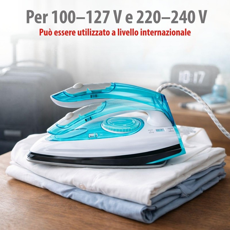 alpina Ferro da Stiro da Viaggio SL-9990B2 - Ferro Vapore