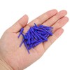 YOKIVE 50 Pcs Plastic Dart Tips, Game 2BA Thread Soft