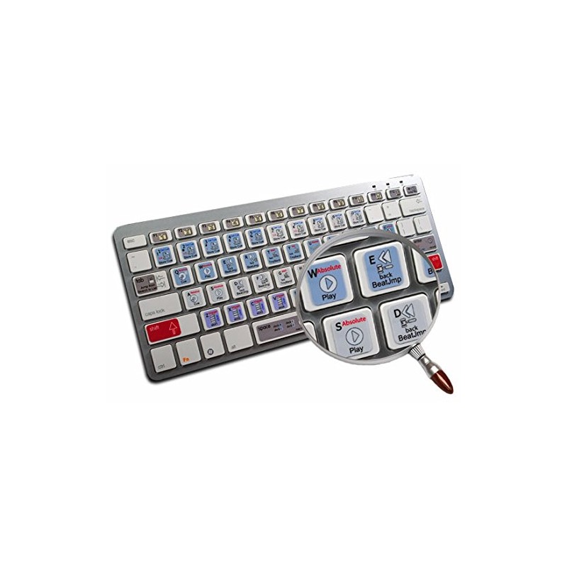 New Native Instruments Traktor Scratch PRO Overlays Stickers for Keyboard