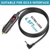 6.5ft DC3.5 Car Charger Adapter for Furrion FOS07TADS Vision S