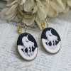 FANCY FOX BOUTIQUE Black Unicorn Mythology Magic Lucky Gold Wedding