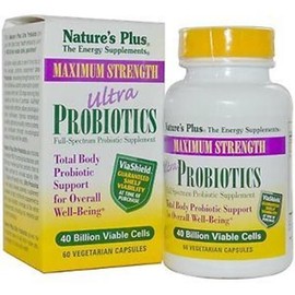 Nature's Plus Ultra Probiotics, 60 Herbal Capsules