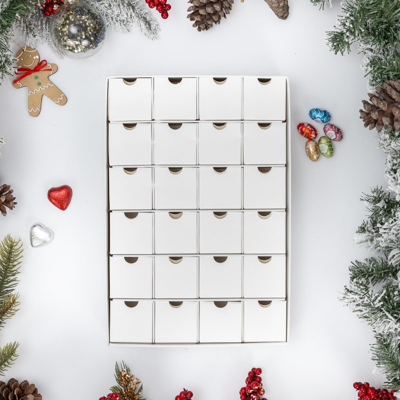 Fill Make your Own Advent Calendar 24 Days 1-24 Draws