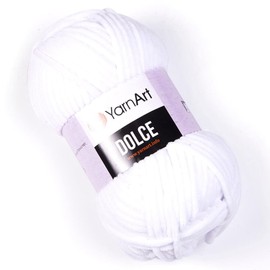 Yarnart Dolce Yarn by yarnart Soft Chenille Velvet Super Bulky Yarn Blanket amigurumi Crochet Yarn 100 gram (3.53 oz) 131 Yards (769)