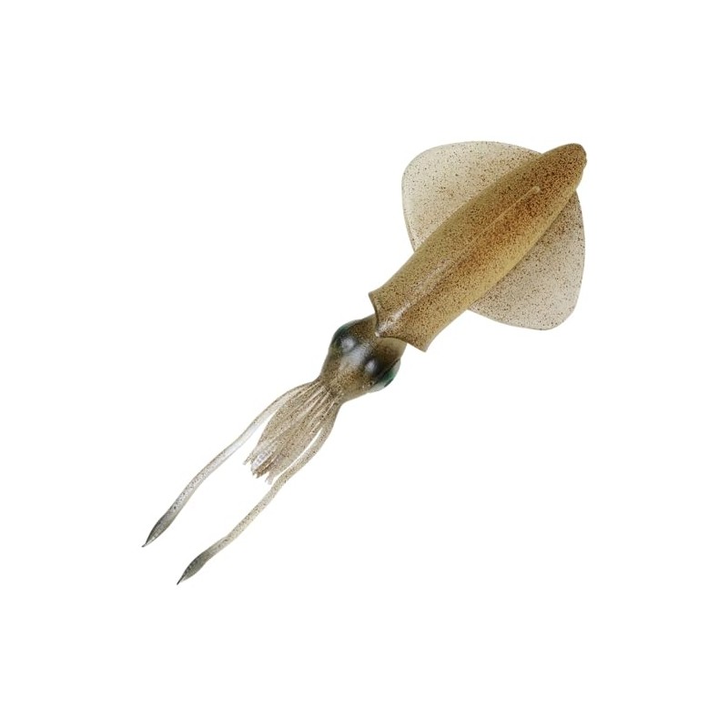 Savage Gear 3D Swim Squid Rubber Bait, Colour: Green Eye,
